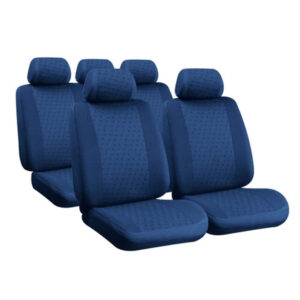 Lampa Σετ Καλύμματα Αυτοκινήτου 9τμχ Πολυεστερικά Glamur Μπλε
