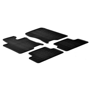 Lampa Σετ Μπροστινά και Πίσω Πατάκια 4τμχ για Honda Accord Μαύρα Κωδικός: L2455.2