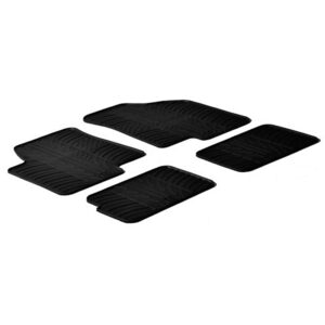 Lampa Σετ Μπροστινά και Πίσω Πατάκια 4τμχ για Kia Soul 2012+ Μαύρα Κωδικός: L2439.5