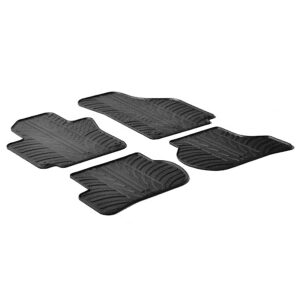 Lampa Σετ Μπροστινά και Πίσω Πατάκια 4τμχ Τύπου Σκαφάκι για Volkswagen Golf Plus Μαύρα Κωδικός: L2431.6