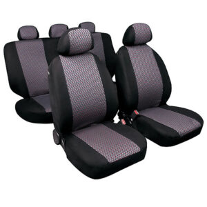 Lampa Σετ Καλύμματα Αυτοκινήτου 9τμχ Πολυεστερικά Diago Γκρι