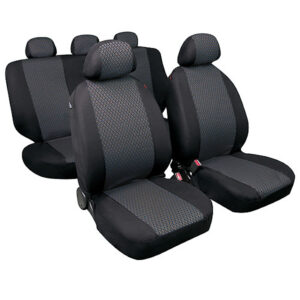 Lampa Σετ Καλύμματα Αυτοκινήτου 9τμχ Πολυεστερικά Diago Γκρι