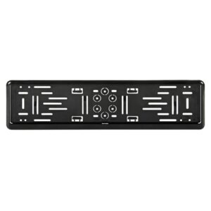Lampa Πλαίσιο Πινακίδας Αυτοκινήτου Πλαστικό 52 x 13.7cm Μαύρο 1τμχ Κωδικός: L1990.6