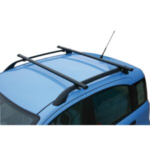 Nordrive Μπάρες Οροφής Αλουμινίου S/W Club 127εκ. Universal για Αυτοκίνητα με Εργοστασιακές Μπάρες (Σετ χωρίς πόδια) Μαύρες Κωδικός: N15007