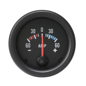 Simoni Racing Αμπερόμετρο Αυτοκινήτου 52mm Μαύρο Κωδικός: ΟΡΓ/AM/B