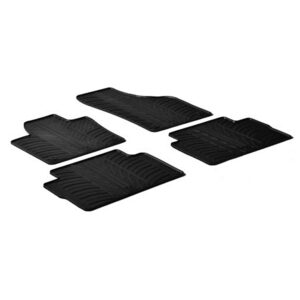 Lampa Σετ Μπροστινά και Πίσω Πατάκια 4τμχ Τύπου Σκαφάκι για Volkswagen Sharan Μαύρα Κωδικός: L2430.9