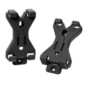 Lampa Πλαίσια Πινακίδας Αυτοκινήτου Πλαστικά Μαύρο 2τμχ Κωδικός: L9808.4