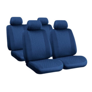 Lampa Σετ Καλύμματα Αυτοκινήτου 9τμχ Πολυεστερικά Glamur Basic-Fit Μπλε