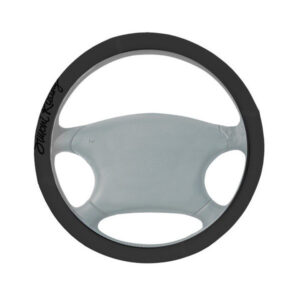 Simoni Racing Κάλυμμα Τιμονιού Αυτοκινήτου Trophy Cheap με Διάμετρο 37-39εκ. Μικροϊνών Μαύρο CVT/11N