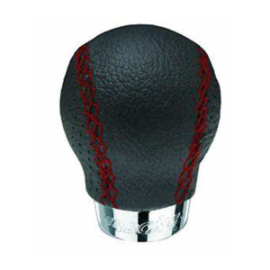 Simoni Racing Set SET/CR Πόμολο Ταχυτήτων Δερμάτινο Μαύρο Κωδικός: SRSET/CR