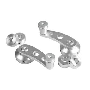 Lampa Διακοσμητικό Πλαίσιο Πόρτας Αυτοκινήτου Racing Χερούλια Παραθύρων σε Ασημί Χρώμα Κωδικός: L0252.0