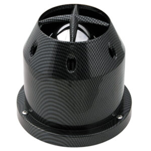 Lampa Φιλτροχοάνη Ανοιχτού Τύπου Κωνική Universal Carbon 60>97mm Κωδικός: L0610.8