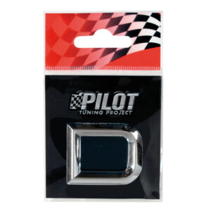 Lampa Αυτοκόλλητο Γράμμα Αυτοκινήτου "D" 2.6cm σε Ασημί Χρώμα Κωδικός: L0706.4