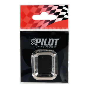 Lampa Αυτοκόλλητο Γράμμα Αυτοκινήτου "O" 2.6cm σε Ασημί Χρώμα Κωδικός: L0707.5