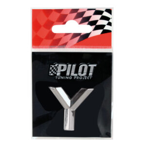 Lampa Αυτοκόλλητο Γράμμα Αυτοκινήτου 2.6 x 2.6cm για Πορτμπαγκάζ Αυτοκινήτου σε Ασημί Χρώμα Κωδικός: L0708.5