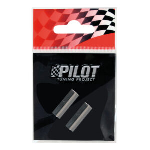 Lampa Αυτοκόλλητο Γράμμα Αυτοκινήτου 2.6 x 2.6cm σε Ασημί Χρώμα Κωδικός: L0710.4