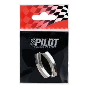 Lampa Αυτοκόλλητο Γράμμα Αυτοκινήτου 2.6cm σε Ασημί Χρώμα Κωδικός: L0710.5