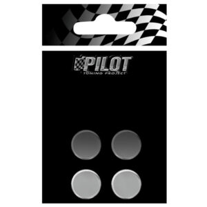 Lampa Αυτοκόλλητο Αυτοκινήτου "::" 7cm σε Ασημί Χρώμα Κωδικός: L0715.0