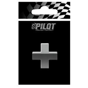 Lampa Αυτοκόλλητο Γράμμα Αυτοκινήτου 7cm σε Ασημί Χρώμα Κωδικός: L0715.5