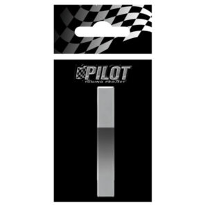 Lampa Αυτοκόλλητο Γράμμα Αυτοκινήτου "I" 5.6cm σε Ασημί Χρώμα Κωδικός: L0716.8