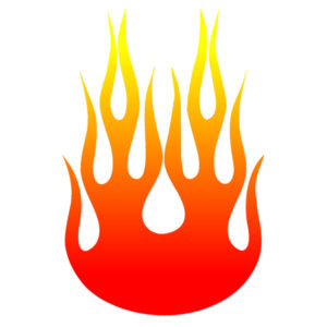 Lampa Αυτοκόλλητο Αυτοκινήτου Κόκκινο Type 1 Φλόγα σε Κόκκινο Χρώμα Κωδικός: L0773.0