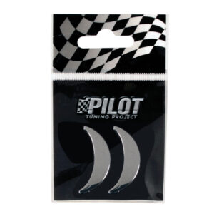 Lampa Αυτοκόλλητο Γράμμα Αυτοκινήτου 2.8cm σε Ασημί Χρώμα Κωδικός: L0790.5