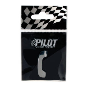 Lampa Αυτοκόλλητο Γράμμα Αυτοκινήτου 2.8cm σε Ασημί Χρώμα Κωδικός: L0790.7