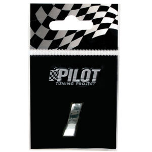 Lampa Αυτοκόλλητο Γράμμα Αυτοκινήτου "I" 1.8cm σε Ασημί Χρώμα Κωδικός: L0791.9