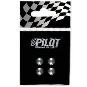 Lampa Αυτοκόλλητο Αυτοκινήτου "::" 1.8cm σε Ασημί Χρώμα Κωδικός: L0795.1