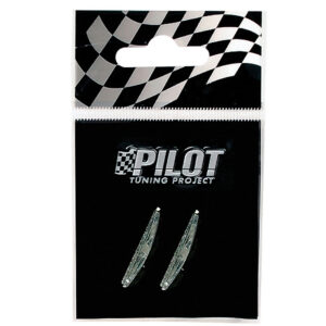 Lampa Αυτοκόλλητο Αυτοκινήτου "/" 1.8cm σε Ασημί Χρώμα Κωδικός: L0795.4