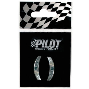 Lampa Αυτοκόλλητο Αυτοκινήτου "" 1.8cm σε Ασημί Χρώμα Κωδικός: L0795.5