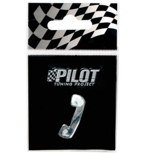 Lampa Αυτοκόλλητο Γράμμα Αυτοκινήτου 1.8cm σε Ασημί Χρώμα Κωδικός: L0795.7