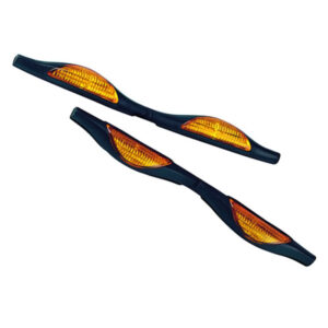 Lampa Wave Προστατευτικά Αντικρουστικά για Πόρτες Αυτοκινήτου 20cm x 20cm 2τμχ Κωδικός: L2065.8