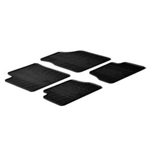 LAMPA - ΠΑΤΑΚΙΑ ΑΥΤΟΚΙΝΗΤΟΥ ΑΠΟ ΛΑΣΤΙΧΟ ΓΙΑ KIA PICANTO 04/2004-04/2011 ΣΕ ΜΑΥΡΟ ΧΡΩΜΑ ΧΩΡΙΣ ΚΟΥΜΠΩΜΑΤΑ - 4 ΤΕΜ.