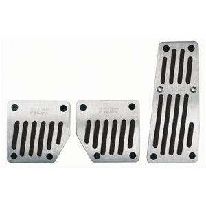 Lampa Touring Ped-7 Pilot Σετ Πεταλιέρες Αυτοκινήτου Universal Αλουμινίου Ασημί 3τμχ Κωδικός: L2802.6