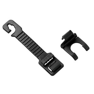 Lampa Ποτηροθήκη Αυτοκινήτου Πολλαπλής Χρήσης 1 Θέσης για Πλάτη Καθίσματος με Κρεμαστράκι σε Μαύρο Χρώμα Κωδικός: L4020.6