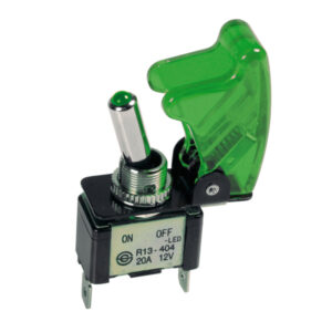 Lampa Διακόπτης On/Off Αυτοκινήτου Led 20A 12V Universal Πράσινο Κωδικός: L4556.3