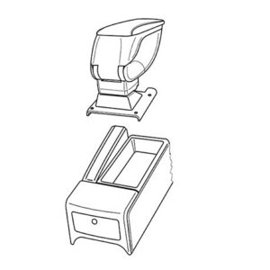 Lampa Βάση Στήριξης Τεμπέλη Αυτοκινήτου Συμβατή με Opel Vectra C 2002-2009 σε Μαύρο Χρώμα Κωδικός: L5610.5