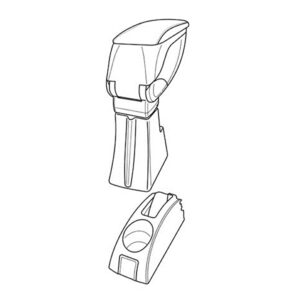 Lampa Βάση Στήριξης Τεμπέλη Αυτοκινήτου Συμβατή με Dacia Logan 01/04 Χρώμα Κωδικός: L5614.3