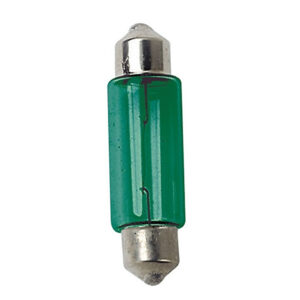 Lampa Λάμπες Αυτοκινήτου Festoon Lamp Green C5W 12V 5W 2τμχ