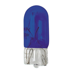 Lampa Λάμπες Αυτοκινήτου Wedge Base Lamp Blue W5W 12V 5W 2τμχ