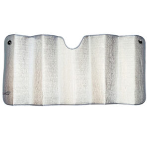 Lampa Ηλιοπροστασία Παρμπρίζ Αυτοκινήτου Εσωτερική S Φιμέ Ασημί 130x60εκ. Κωδικός: L6683.4