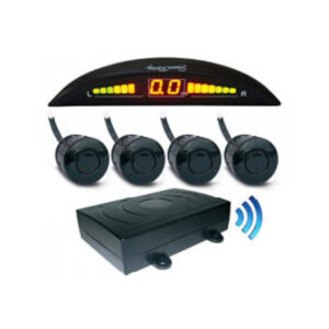 Simoni Racing Σύστημα Παρκαρίσματος Αυτοκινήτου με Οθόνη και 4 Αισθητήρες σε Μαύρο Χρώμα Κωδικός: SRSPS/1