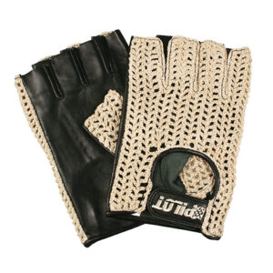 Lampa Γάντια Εργασίας Οδηγού Μαύρα Δερμάτινα Οδηγού