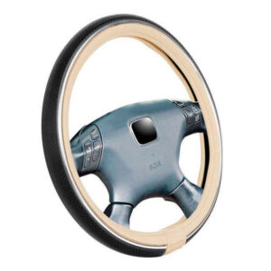 Simoni Racing Κάλυμμα Τιμονιού Αυτοκινήτου Trophy 6 με Διάμετρο 37-39εκ. από Δερματίνη Μπεζ