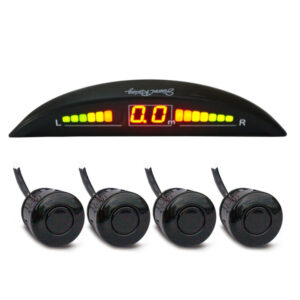 Simoni Racing Σύστημα Παρκαρίσματος Αυτοκινήτου με Οθόνη και 4 Αισθητήρες σε Μαύρο Χρώμα Κωδικός: SRSPS/2