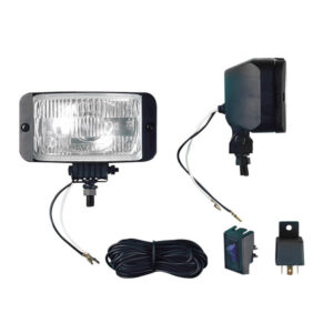 Lampa Prox Τετράγωνοι Προβολείς Αυτοκινήτου Universal 12V 55W με Λευκό Φωτισμό 2τμχ Κωδικός: L7234.3