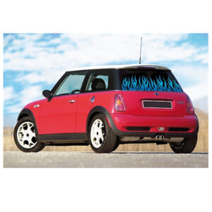 Lampa Αυτοκόλλητο Αυτοκινήτου Φλόγες σε Μπλε Χρώμα Κωδικός: L7505.4