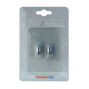 M-Tech Λάμπες Αυτοκινήτου & Μοτοσυκλέτας T10 Αλογόνου 3500K Θερμό Λευκό 12V 5W 2τμχ