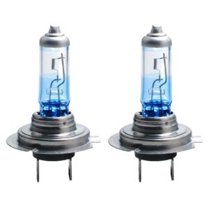 M-Tech Λάμπες Αυτοκινήτου & Μοτοσυκλέτας Powertec Platinum +130% H7 Αλογόνου 3250K Θερμό Λευκό 12V 55W 2τμχ
